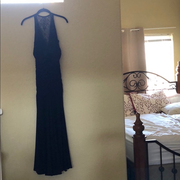 💋❤️Jessica McCormick❤️💋 Black Long Formal Dress - Picture 2 of 8